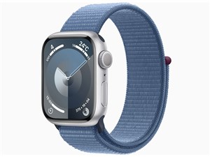「新品未開封」Apple Watch Series 9 GPSモデル 41mm MR923J/A [シルバー/ウインターブルースポーツループ] 商品画像1：アキバ問屋市場