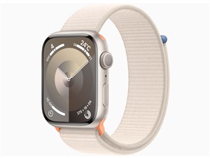 MR983J/A [スターライトスポーツループ] Apple Watch Series 9 GPSモデル 45m･･･