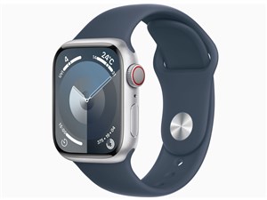 「新品」Apple Watch Series 9 GPS+Cellularモデル 41mm MRHW3J/A [シルバー/･･･