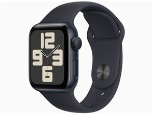 Apple Watch SE 第2世代 GPSモデル 40mm MR9X3J/A [ミッドナイトスポーツバンド S/M] 商品画像1：デジタルランド