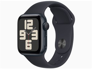 「新品」Apple Watch SE 第2世代 GPSモデル 40mm MR9Y3J/A [ミッドナイトスポーツバンド M/L] 商品画像1：アキバ問屋市場