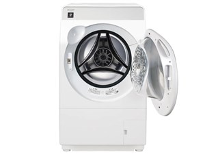 シャープ　洗濯機　ES-K10B-WR [クリスタルホワイト]