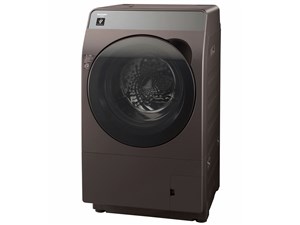 洗濯機(ドラム式 8.0kg～) シャープ ES-K10B-TL 2-4人家族 SHARP リッチブラ･･･