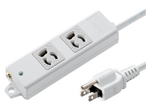 TAP-KS2-2 工事物件タップ (2個口・2m)