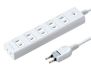 TAP-SP2116MG-2WN 雷ガードタップ (2P・6個口・2m)