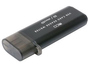 【納期目安：１週間】ミヨシ SDカードリーダ Type-C USB3.0 USR-CSD3/BK