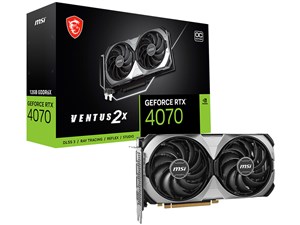 GeForce RTX 4070 VENTUS 2X E 12G OC [PCIExp 12GB] 商品画像1：アークマーケット