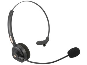 オーム電機 AudioComm ワイヤレス片耳ヘッドセット 左右両耳対応 HST-W80N