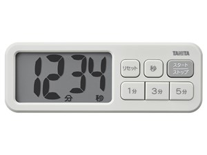 抗菌でか見えタイマー TD-431 [マットグレー]