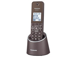 VE-GDS18DL-T（ブラウン） コードレス電話機（充電台付親機および子機1台）
