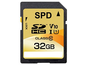 SDカード SDHC カード 32GB Class10 SPD 超高速100MB/s UHS-I U1 V10対応 5年･･･