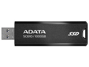 【納期目安：２週間】ADATA ＜SC610＞ポータブルSSD 1TB R:550MB/s W:500MB/s･･･