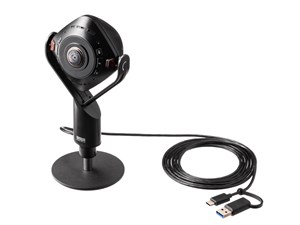 サンワサプライ スピーカー内蔵360度Webカメラ CMS-V71BK