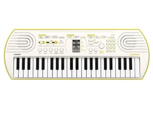 【納期目安：２週間】カシオ ミニ鍵盤キーボード Casiotone ホワイト SA80 SA･･･