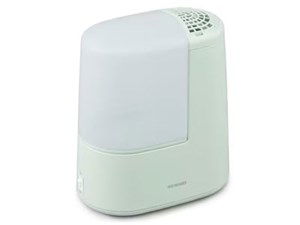 アイリスオーヤマ【IRIS】スチーム式加湿器 260ml フォググリーン アロマトレ･･･