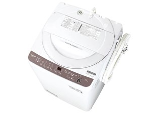シャープ【SHARP】洗濯7.0kg 全自動洗濯機 ブラウン系 ES-GE7H-T【穴なし槽シ･･･