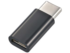 オーム電機 USB microB/Type-C 変換アダプター SMT-P73CMJ-K