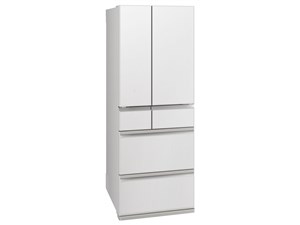 冷蔵庫(600～650L) ミツビシ MR-MZ60K-W 2-4人家族 6ドア冷蔵庫 MZシリーズ 6･･･