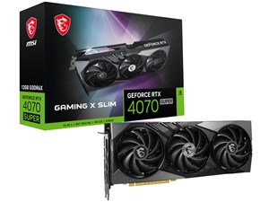 GeForce RTX 4070 SUPER 12G GAMING X SLIM [PCIExp 12GB]