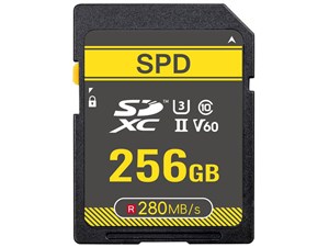SDカード SDXC カード 256GB SPD 超高速R:280MB/s W:195MB/s Class10 UHS-II ･･･