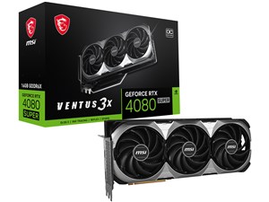 GeForce RTX 4080 SUPER 16G VENTUS 3X OC [PCIExp 16GB] 商品画像1：PC-IDEA