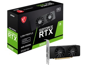 GeForce RTX 3050 LP 6G OC [PCIExp 6GB]