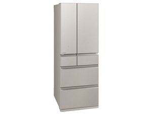 冷蔵庫(600～650L) ミツビシ MR-WZ61K-C 2-4人家族 6ドア冷蔵庫 608L・フレン･･･