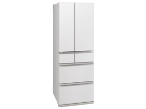冷蔵庫(401～500L) ミツビシ MR-WZ50K-W 6ドア冷蔵庫 495L・フレンチドア WZ･･･