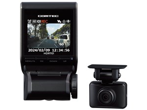 HDR701 コムテック ドライブレコーダー 前後2カメラ 200万画素 GPS/HDR 日本･･･