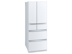 冷蔵庫(401～500L) ミツビシ MR-WXD47LK-W 6ドア冷蔵庫 470L・フレンチドア W･･･