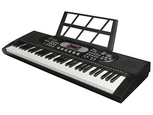 RetroSound (レトロサウンド) KB-61K 光った鍵盤をなぞるだけ！ガイド機能付き電子ピアノ ブラック 商品画像1：eONE