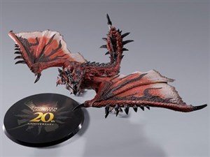 BANDAI SPIRITS【塗装済み可動フィギュア】S.H.MonsterArts リオレウス -20th Anniversary Edition- モンスターハンターシリーズ H-4573102662354【S.H.モンスターアーツ】 商品画像1：家電のSAKURAchacha