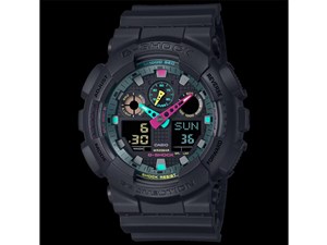 カシオ【国内正規品】CASIO G-SHOCK アナログデジタル腕時計 GA-100MF-1AJF【Multi Fluorescent colorシリーズ】 商品画像1：SAKURA MOMO