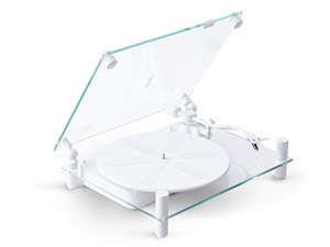 TRANSPARENT TURNTABLE [ホワイト]