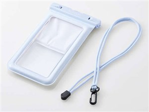 エレコム 防水スマホケース 防水ポーチ IPX8 水没防止設計 顔認証対応 (防水･･･