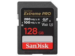 SanDisk サンディスク Extreme PRO UHS-II SDSDXEP-128G-GN4IN【ネコポス便配送制限 2点まで】 商品画像1：秋葉Direct
