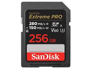 SanDisk サンディスク Extreme PRO UHS-II SDSDXEP-256G-GN4IN【ネコポス便配送制限 1点まで】 商品画像1：秋葉Direct