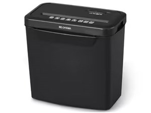 アイリスオーヤマ【IRIS】パーソナルシュレッダー ブラック クロスカット A4･･･