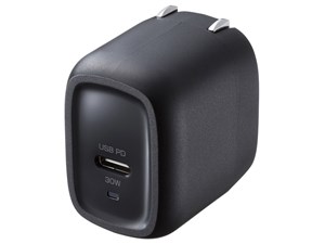ACA-PD99BK USB PD対応AC充電器 (PD30W)