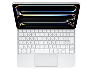 11インチiPad Pro(M4)用 Magic Keyboard 日本語 MWR03J/A [ホワイト] 商品画像1：アキバ倉庫