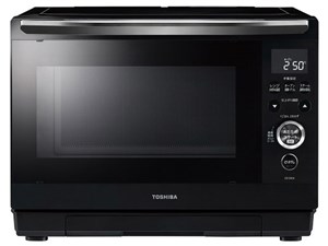 東芝【TOSHIBA】スチームオーブンレンジ 26L ブラック 過熱水蒸気オーブンレ･･･