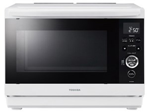 東芝 TOSHIBA 角皿式 スチームオーブンレンジ 石窯ドーム ホワイト 26L ER-D8･･･