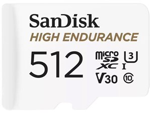 SanDisk サンディスク HIGH Endurance 高耐久 マイクロ SD 512GB UHS-I U3 V3･･･