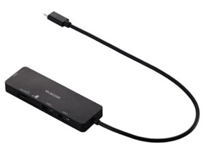 USB Type-C ハブ USB3.1 Gen1 USB-A ×3 SD+microSD ×1 バスパワー 薄型 【 ･･･