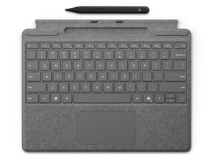 Surface Pro キーボードとスリムペン 8X6-00232 [プラチナ] 商品画像1：アキバ倉庫