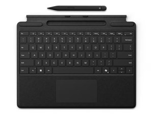 Surface Pro キーボードとスリムペン 8X6-00186 [ブラック] 【配送種別A】