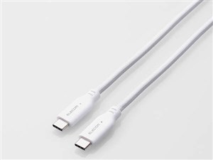 エレコム USB-C ケーブル ( Type C to C ) 2m PD 100W 断線しにくい ナイロンメッシュ マグネット内蔵 商品画像1：リコメン堂