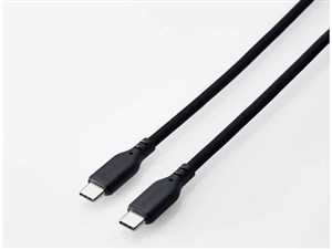 エレコム USB-C ケーブル ( Type C to C ) 1m PD 60W 断線しにくい ナイロン･･･