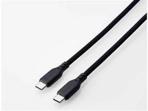 エレコム USB-C ケーブル ( Type C to C ) 1.5m PD 60W 断線しにくい ナイロ･･･