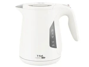 ティファール T-fal 電気ケトル ジャスティン ロック 1.2L ホワイト KO5901JP